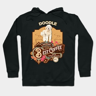 Golden Doodle Best Coffee - Dog Owner Coffee Lover Gifts Hoodie